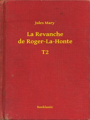 cover image of La Revanche de Roger-La-Honte--T2